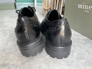 Minelli - Mocasines negros, talla 36