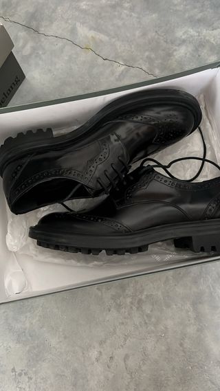 Minelli - Mocasines negros, talla 36