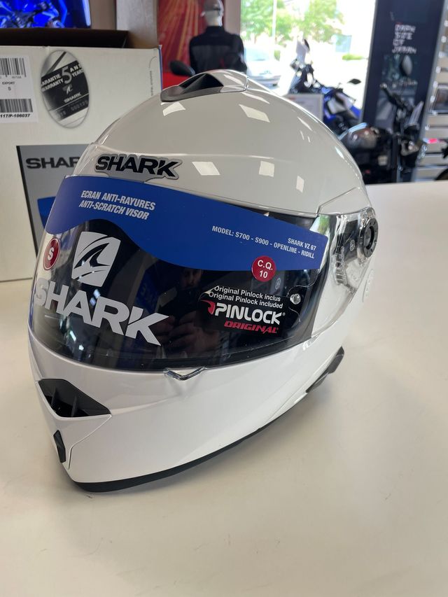 Casco Shark Openline blanco