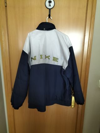 Chaqueta Nike Vintage Azul-Blanco