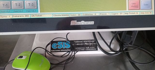 TPV  Bar tactil con programa BPD incluido