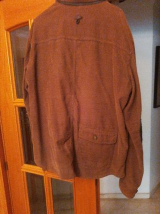 Cazadora pana marrón Massimo Dutti