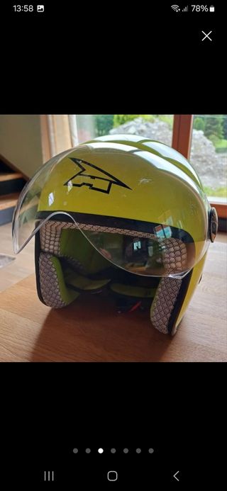 Casco moto jet axo YM