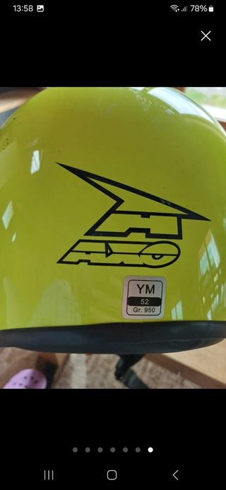 Casco moto jet axo YM
