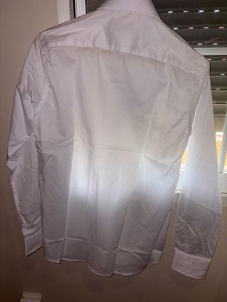 Camisa bihotza blanca