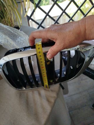 Rejillas cromadas para coche