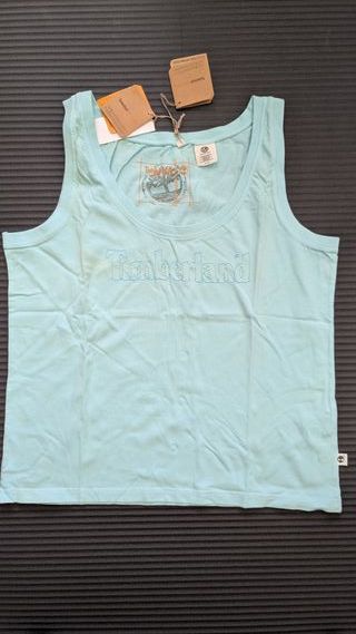 Timberland - camiseta tirantes azul mujer XL