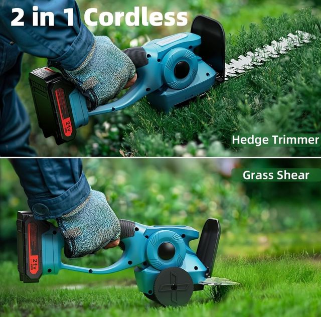 Tijeras corta césped y arreglasetos nuevo a estren