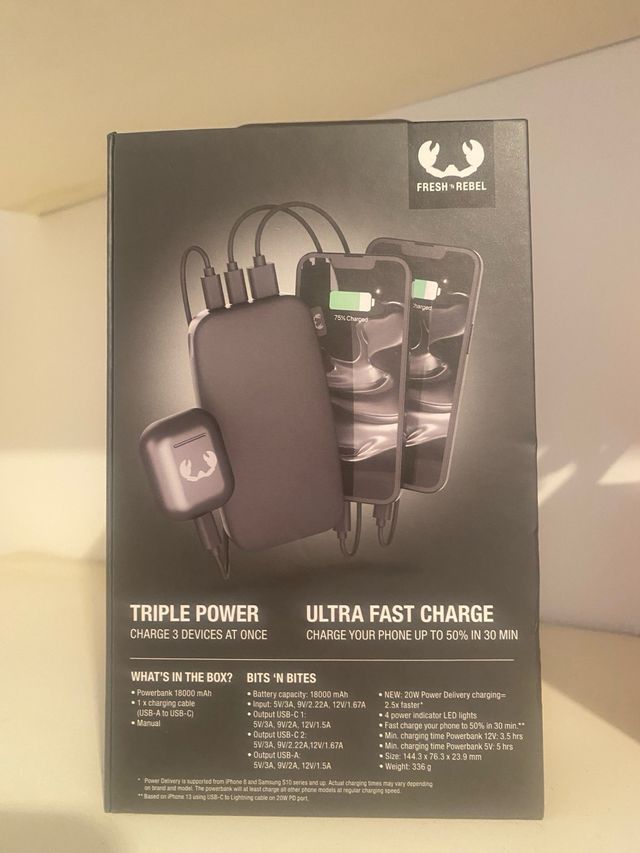 Powerbank Fresh n Rebel 18000 mAh