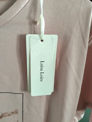 T-shirt rosa Luisa Loire nuova