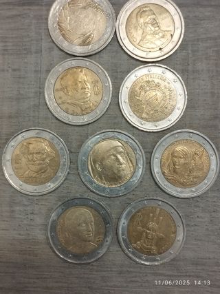 Monedas 2€ Italia: varios!
