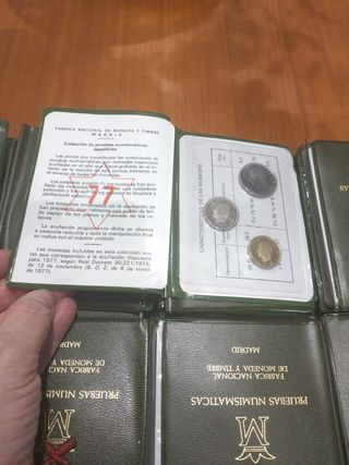Carteras numismáticas *77
Pruebas Numismáticas