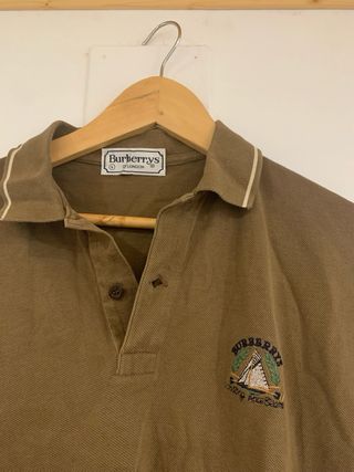 Polo Burberry Vintage Marrón