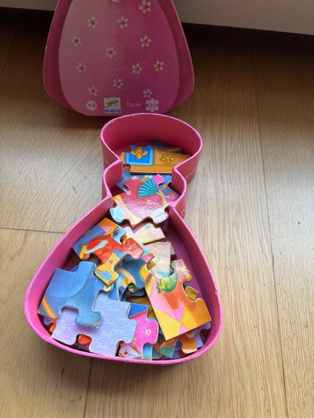 Puzzle Djeco Princesa 36 piezas