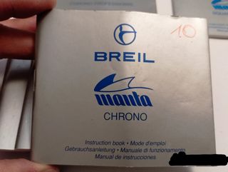 Libretti Istruzioni Orologi Breil Manta