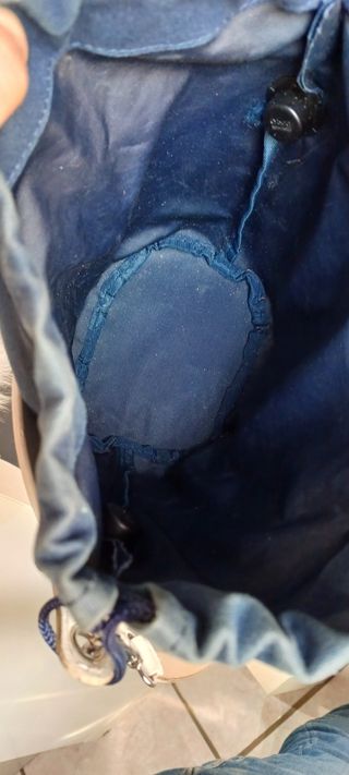 O bag bianca - borsa a secchiello