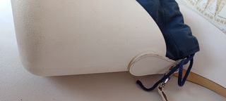 O bag bianca - borsa a secchiello