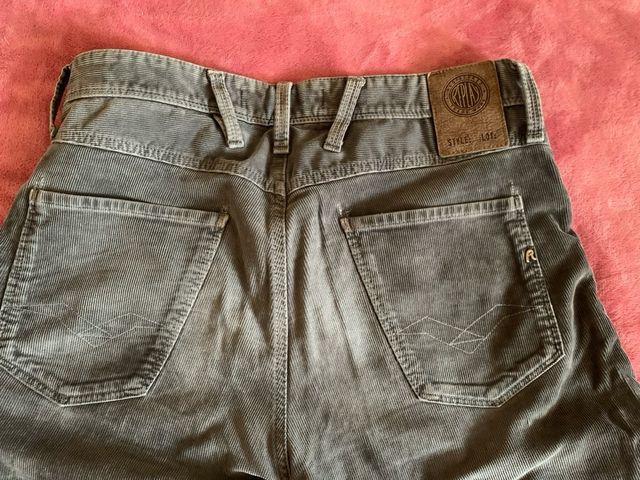 Pantaloni Replay Uomo Grigio Tg.44