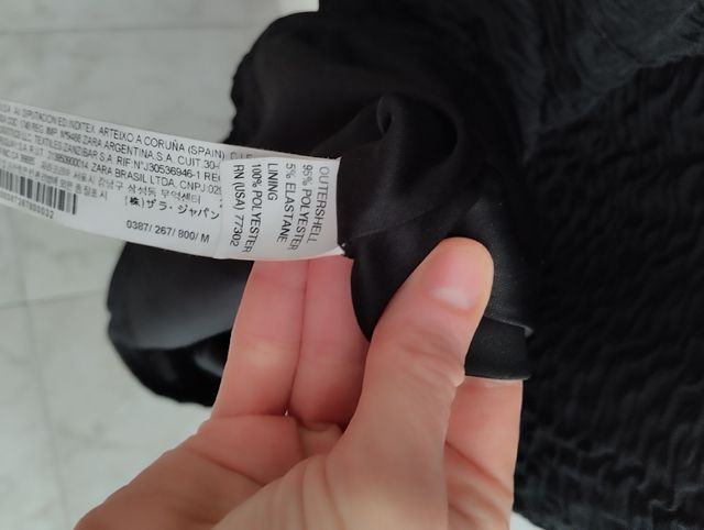 Vestito Zara nero - Tubino nuovo