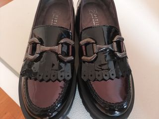 Mocasines Pitillos negros y marrones