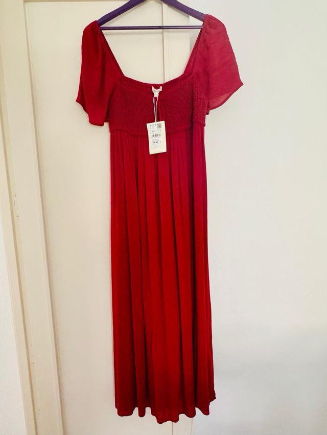 Vestido High Spirits rojo midi - M