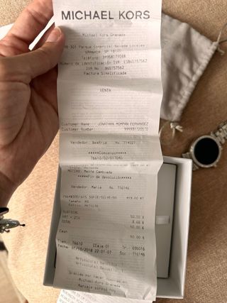 Reloj Michael Kors Smartwatch plateado