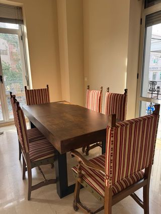 6 Sillas Comedor Estilo Rústico