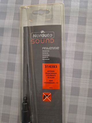 Antena Coche Telescópica Nordauto 314383