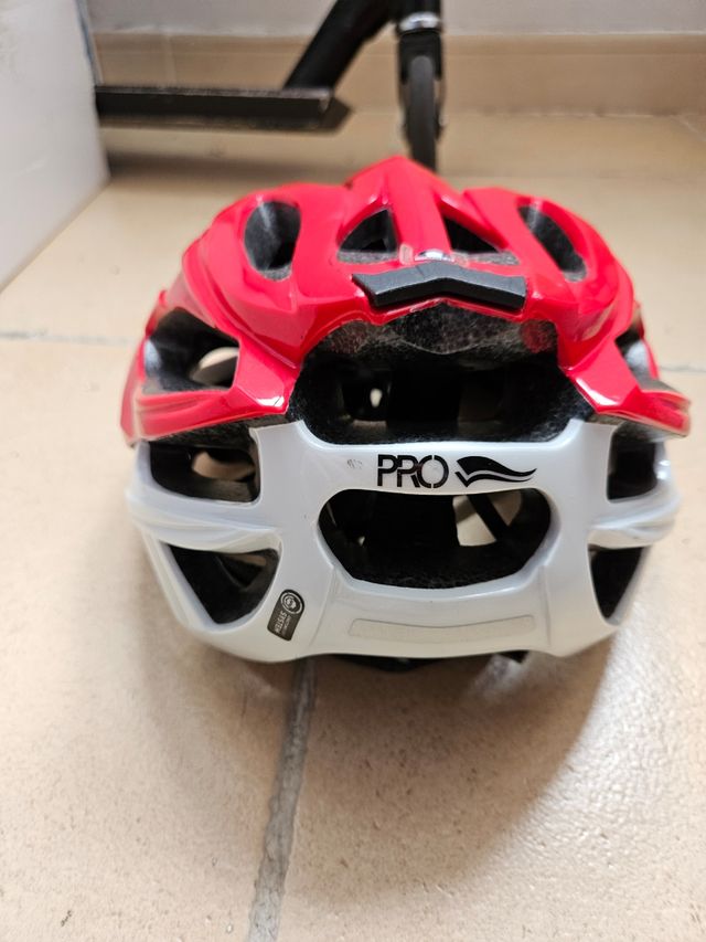 Casco bici rojo - Talla M