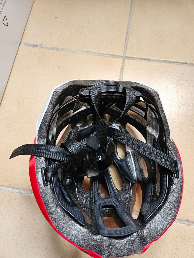 Casco bici rojo - Talla M