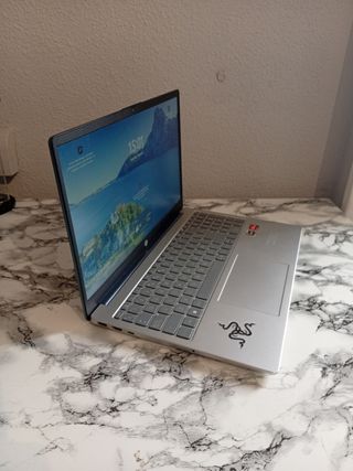 Portátil HP 15-fc0xxx Azul/Plata