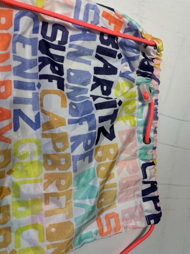 Mochila tela multicolor