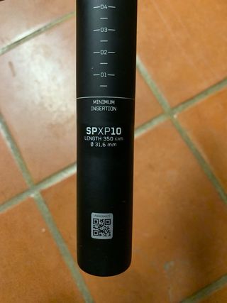 Tija carbono SPX-P10 350mm