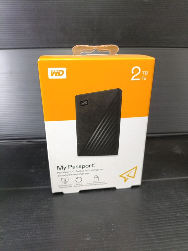 Disco Duro Portátil WD My Passport 2TB