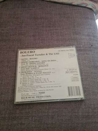 CD Bolero - Ravel, Rimsky-Korsakov