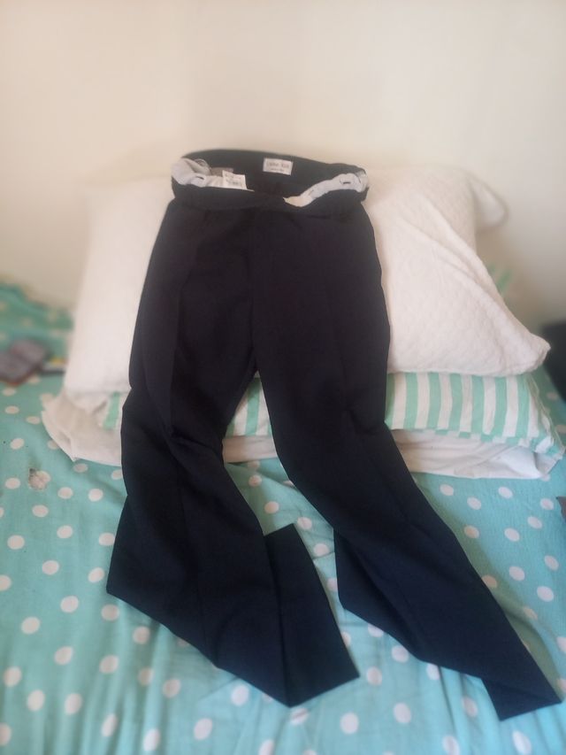 Pantaloni classici blu scuro tg. 46