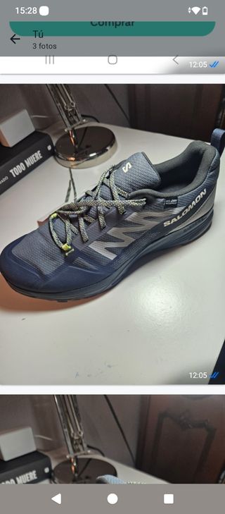 Zapatillas Salomon 45 - Nuevas
