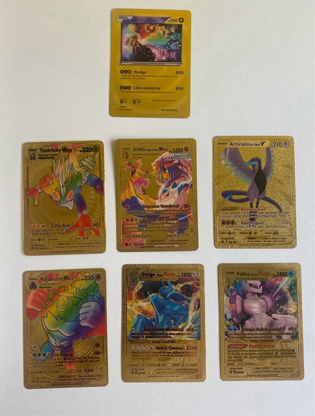 Cartas Pokémon Doradas (19)