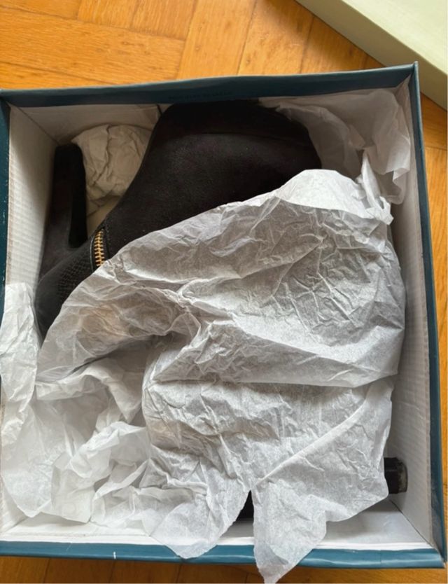 Botines MaryPaz negros tacón alto