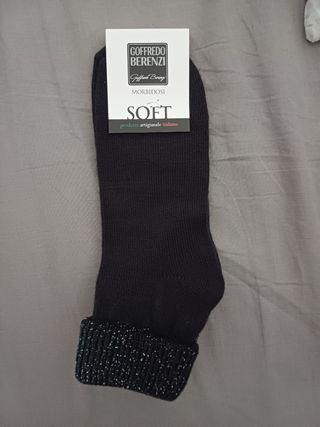 Calzini Goffredo Berenzi morbidi neri