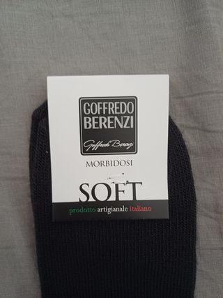 Calzini Goffredo Berenzi morbidi neri