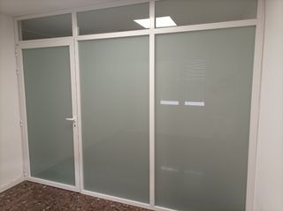 Cristalera oficina - Aluminio