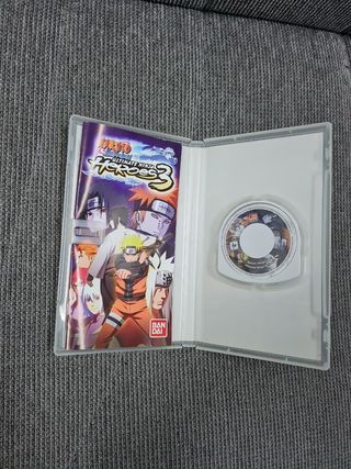 PSP Naruto Shippuden Ninja Heroes 3