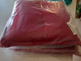 Cojines granate jardín - 2 uds.