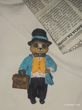 Orsetto di ovatta vintage