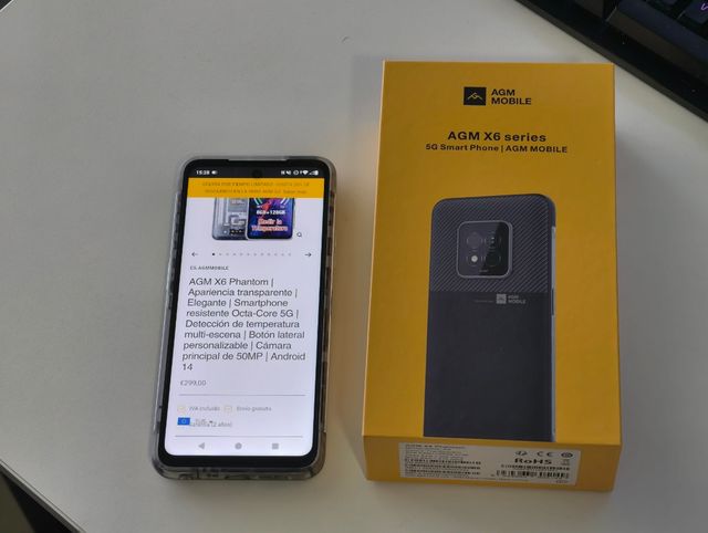 Telefone AGM X6 8GB RAM - 128GB