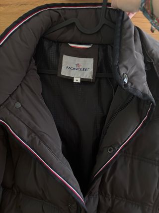 Chaqueta acolchada Moncler marrón