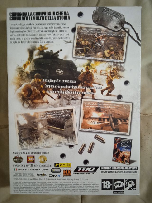 Company of Heroes + Warhammer 40k PC