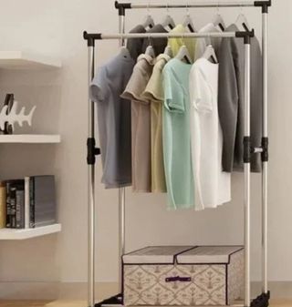 Appendiabiti con rotelle Salvaspazio Attaccapanni