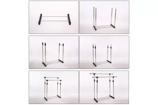 Appendiabiti con rotelle Salvaspazio Attaccapanni